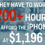 Quante ore di lavoro occorrono per acquistare un iPhone 5s?