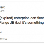 Pangu e il suo “unico” metodo per il jailbreak…