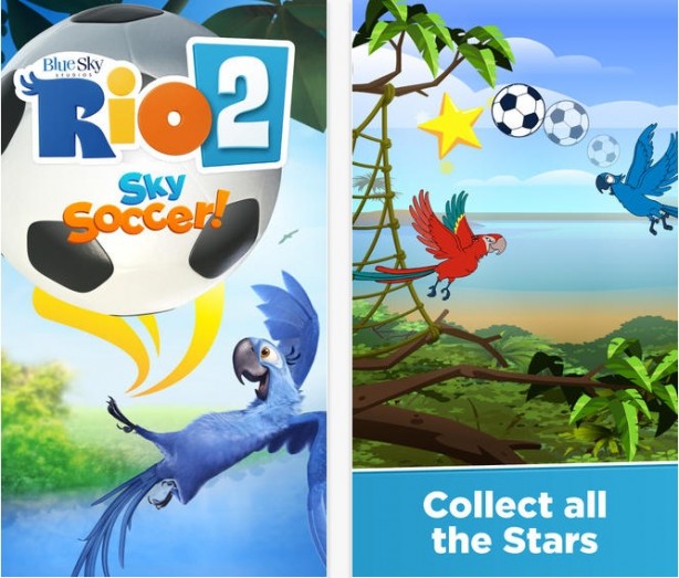 RIO 2 Sky Soccer!: nuova e simpatica app per bambini