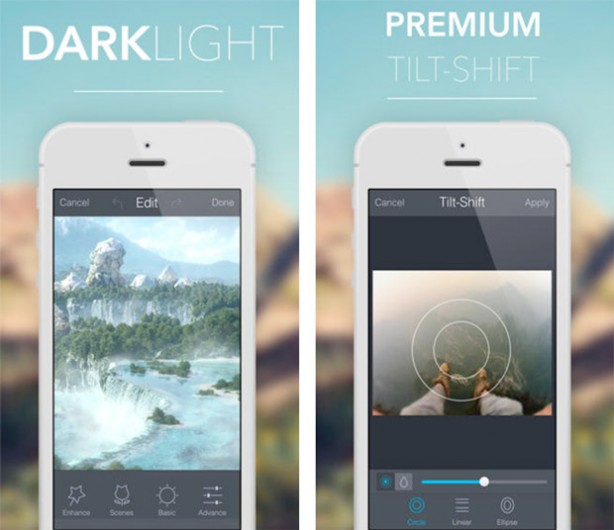 DarkLight Advanced Image Editor: modifica immagini e foto direttamente dal tuo iPhone