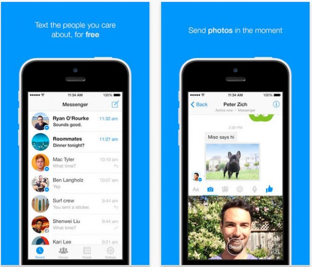 Messenger per iOS si aggiorna con alcune novità