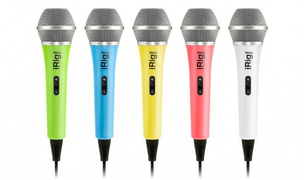 IK Multimedia lancia iRig Voice: il microfono vocale colorato per liberare il cantante che è in voi