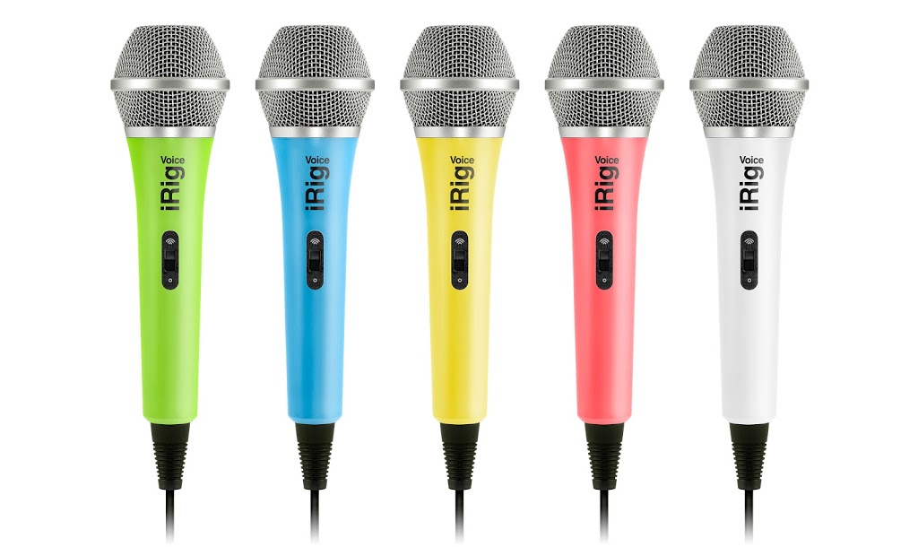 IK Multimedia lancia iRig Voice: il microfono vocale colorato per liberare il cantante che è in voi