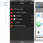 Apple introduce la personalizzabile per il Centro Notifiche e il menu di condivisione