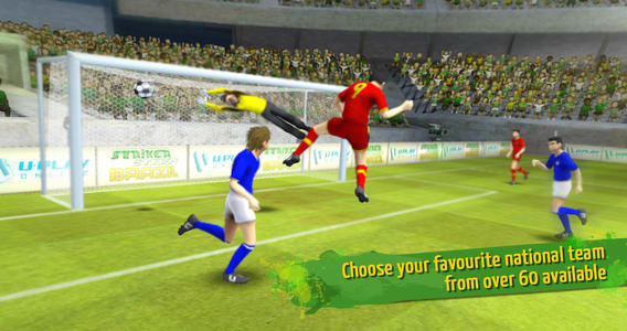 Giocare il mondiale su iPhone? Si, con Striker Soccer Brazil!