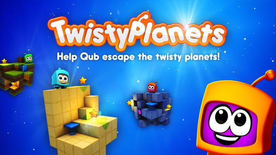 Twisty Planets: aiutiamo Qub a scappare dai pianeti alieni