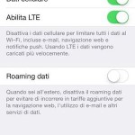 iOS 8 Beta 2: arrivano il profilo operatore e le impostazioni LTE per Wind