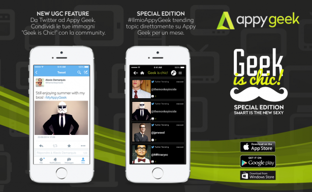 Appy Geek diventa più social!