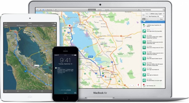 Apple e i continui miglioramenti a Mappe