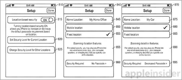 Brevetto Apple: l’iPhone imposta la sicurezza in base alla nostra posizione