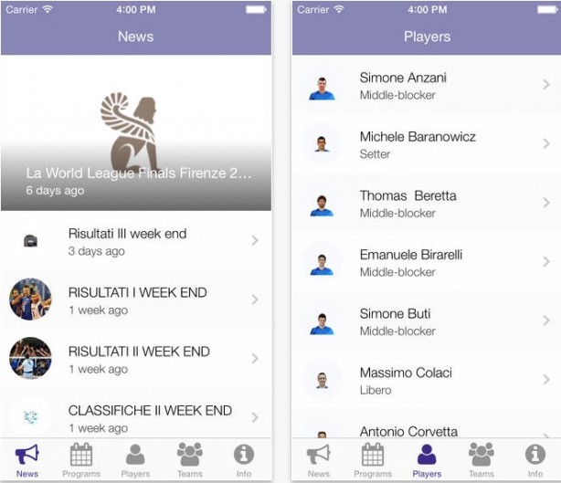 “World League Finals”: un’app per non perdere neanche… una schiacciata!