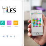 Scorri righe e colonne di caselle colorate e sblocca il puzzle in Line Up Tiles