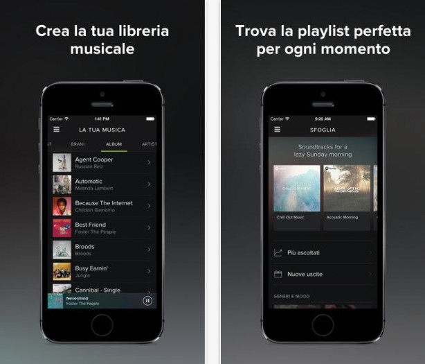Spotify: nuovo update con la possibilità di controllare i brani in coda