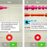 Take Creative Vocal Recorder, l’app per registrare le due idee musicali in movimento