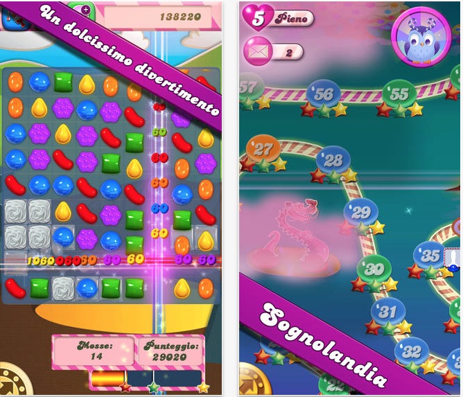 Candy Crush Saga si aggiorna con nuovi livelli iPhone Italia