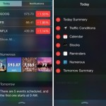 Widget in iOS 8: l’app Numerous ne mostra un esempio