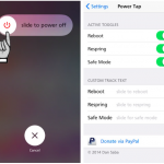 Power Tap: spegni, riavvia o entra in Safe Mode premendo il tasto Power – Cydia