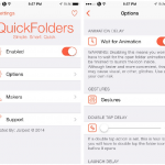 Lancia rapidamente le app nelle cartelle con QuickFolders – Cydia