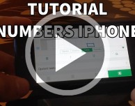 Video Tutorial Numbers iPhone – Puntata 2