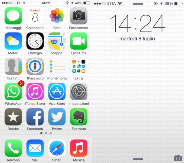 Scarica il nuovo sfondo di iOS 8 beta 3