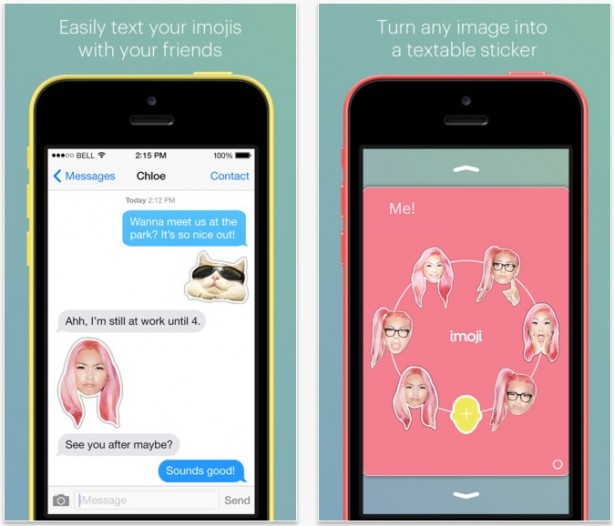 imojiapp: trasforma qualsiasi immagine in una Emoji per iPhone