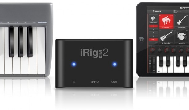 iRig MIDI 2: IK Multimedia aggiorna l’interfaccia MIDI per iPhone e iPad