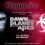 “Plague Inc.”, in arrivo l’influenza Simian de “L’alba del pianeta delle scimmie”