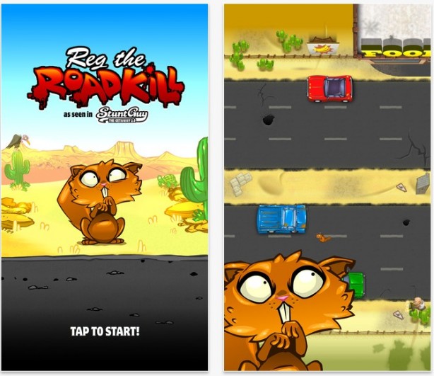 Reg the Roadkill, ecco che succede quando non si attraversa sulle strisce