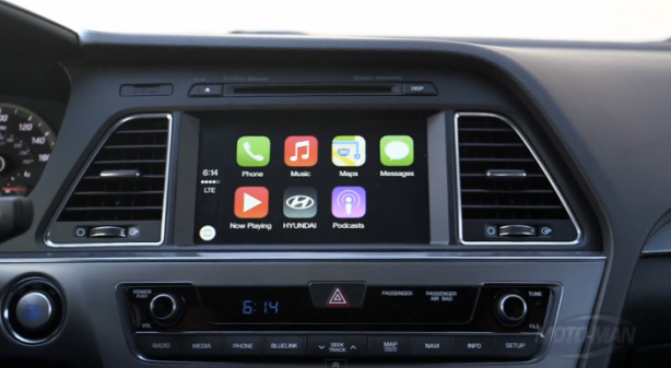 Un video mostra CarPlay sulla Hyundai Sonata