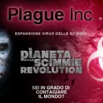 “Plague Inc.”, arriva l’influenza Simian de “Il Pianeta delle Scimmie Revolution”