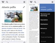 L’applicazione ufficiale di Wikipedia si rinnova con un nuovo aggiornamento