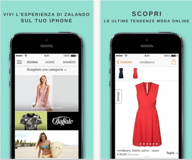 Zalando lancia la sua app in Italia