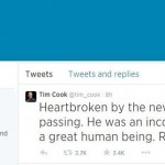 Anche Tim Cook ricorda Robin Williams