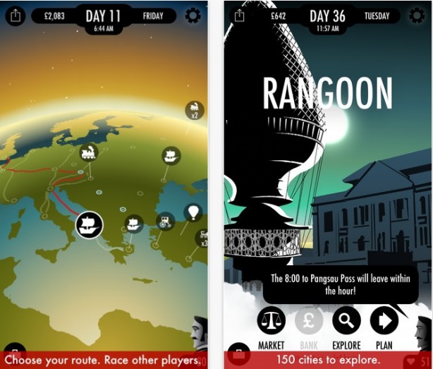 80 Days: gioco interattivo di “Il giro del mondo in 80 giorni”