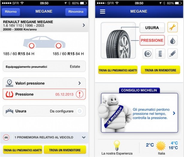 Michelin MyCar, l’app che ti aiuta nella manutenzione del veicolo e dei preumatici