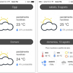 Tempo, un’elegante app per il Meteo su iPhone