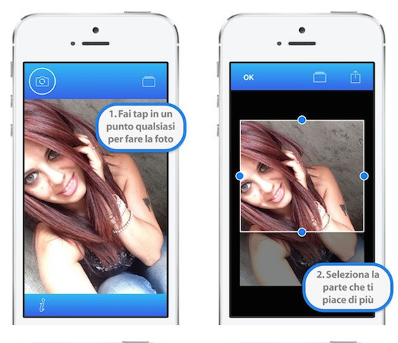Tap Selfie: non serve più il pulsante di scatto, basta toccare lo schermo dell’iPhone