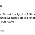 Il costo dell’iPhone 6? Dai 750 ai 980 Euro, secondo i siti spagnoli