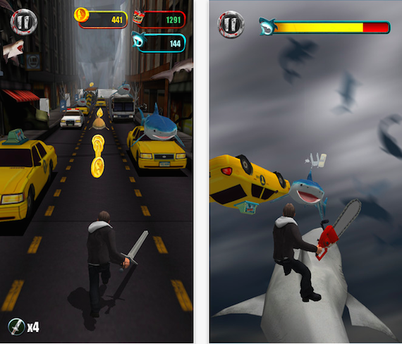 Rilasciato su App Store il gioco ufficiale del film Sharknado
