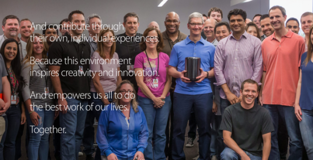 Diversità in azienda: Apple organizza vari eventi per i suoi dipendenti