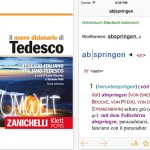 Zanichelli lancia il nuovo Dizionario di Tedesco per iPhone