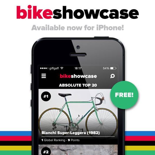 Bike Showcase, una nuova app per gli amanti della bicicletta