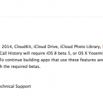 Apple invita gli sviluppatori a usare l’ultima versione di iOS 8