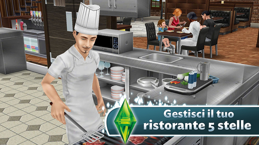 The Sims Gratis si aggiorna: gestisci ristoranti a 5 stelle