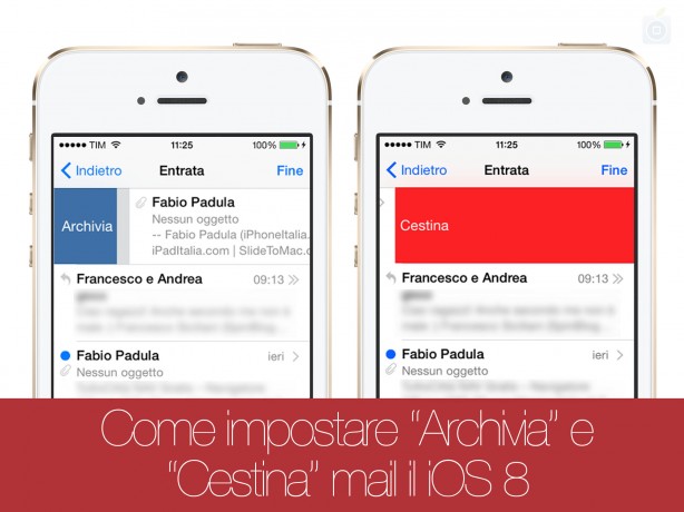 Come utilizzare contemporaneamente le funzioni “Archivia” e “Cestina” nell’app Mail di iOS 8 – Noob’s Corner
