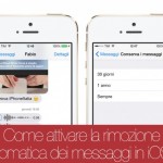 Come attivare la rimozione automatica dei messaggi con iOS 8– Noob’s Corner