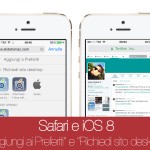 Come aggiungere un sito ai “preferiti” o visualizzarlo nella modalità “desktop” con Safari e iOS 8 – Noob’s Corner
