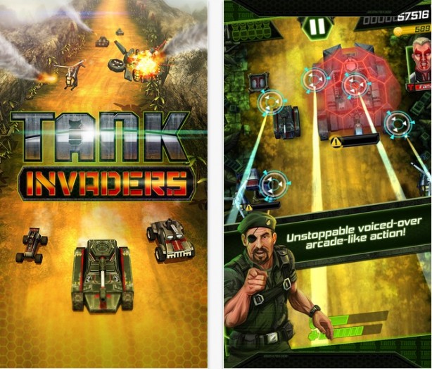 Tank Invaders - War Against Terror iPhone pic0