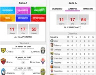 “Serie A” e “Serie B” 2014 – 2015: la diretta ed i risultati di calcio sul tuo iPhone