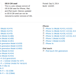 Apple rilascia iOS 8 GM, l’ultima beta prima del rilascio!